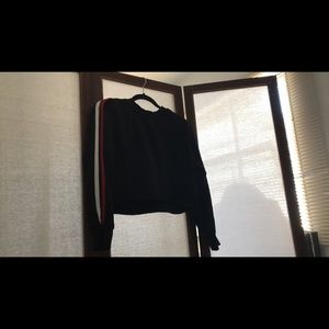 Forever 21 crop top hoodie